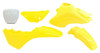 OEM Suzuki JR50 JR 50 Plastics Front Rear Fender Tank Cover Number Plate Yellow