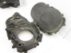 02 Yamaha YFM 660 Grizzly Inner Outer Clutch Cover 5KM-15421-00-00 2002-2008