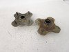02 Yamaha YFM 660 Grizzly Rear Wheel Hubs  5KM-25311-00-00 2002