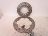 92 Yamaha XJ 600 Seca 2 II Front Rear Brake Rotors  4BP-2582T-00-00 1992-1998