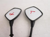 92 Yamaha XJ 600 Seca 2 II Mirrors Left Right  4BR-26280-00-00 1992-1998