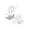 KFI 90 Deg 4-to-2 Hole Converter Winch Mount 100480