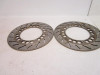 87 Yamaha XV 700 Virago Front Brake Rotors 29L-25831-20-00 1986-1993