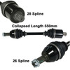 09-14 for Polaris Sportsman 550 XP X2 ArmorTech Rear Left or Right CV Axle Stock