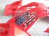 11 Polaris Sportsman 500 HO OEM Front Rear Fenders Indy Red 2634108-293 2011