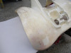 87 Honda TRX 125 Fourtrax OEM Rear Fender Plastics 80100-HC3-000ZA 1987