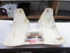 87 Honda TRX 125 Fourtrax OEM Rear Fender Plastics 80100-HC3-000ZA 1987