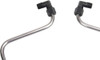 Black Stainless Steel Rocker Box Split Oil Line Old-Stf STFS66BK