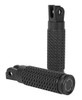 Slash Cut Pegs Footpegs Black Burly Brand B13-1204B