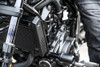 Slash Cut Radiator Guard Black Burly Brand B10-3009B
