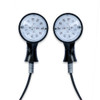 Clear Amber LED Turn Signals Amber Burly Brand B13-2503B