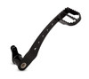 MX Style Brake Pedal Lever Black Burly Brand B13-1102B