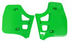 Body Plastic Side Cover Fender Number Plate Green White for Kawasaki 96-04 KX500