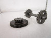 87 Honda TRX 125 Fourtrax Starter and Idle Gears 28119-HB6-000 1987-1988