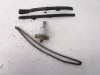 87 Honda TRX 125 Fourtrax Cam Tensioner Guides and chain 14550-HB6-000 1987-1988