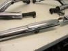 03 Yamaha XVZ 1300 Venture Midnight Special Exhaust Head Pipe Manifold