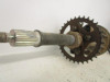 2009 Yamaha YFM 125 Grizzly Rear Axle Brake Drum Housing and Sprocket 2007-2013