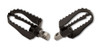 MX Style Pegs Adjustable Footpegs 58mm 2.5" Black Burly Brand B13-1000