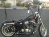 16" Narrow Ape Hanger Bars 1" Black Burly Brand B28-339