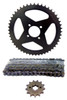 Front 13T Rear 49T Sprocket HD Non O-Ring Chain for Yamaha 00-01 TTR125 14" Drum