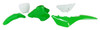 For Suzuki JR50 JR 50 Plastics Frt Rear Fender Gas Tank Cover Number Plate Green