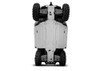 Rival Central Skid Plate Alloy 2444.8115.1 for CF Moto UForce 1000 19-26