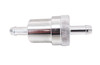 EMGO Inline 5/16 Fuel Filter Chrome wLine for Kawasaki ZX600 EF750 HJKLM 1100 CD