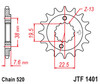 Fits Kawasaki 2003 04 05 06 KFX400 KFX 400 JT 13T Front Sprocket JTF1401.13