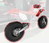 BVC Big Wheel Kit fits Honda 1996-04 XR400R Black Fender Anodize Swingarm Kanati