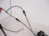 06 Ducati Multistrada 620 Red Front Brake Master Cylinder Hose Line Caliper 2006