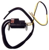 Dual Lead Spark Plug Wire 6 Volt Ignition Coil for Honda Kawasaki Yamaha Suzuki
