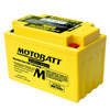 MotoBatt AGM Battery 1986 for Honda TR 200 Fat Cat 1989-90 CB 400F 87-00 CBR 600