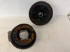 1999-2001 Yamaha YFM 600 Grizzly Rear Brake Drum Backing Plate Hub