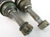02 Suzuki LTF 400F Eiger Manual OEM Front CV Axles 54901-38F01 2002-2003
