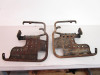 02 Suzuki LTF 400F Eiger Manual Left Right Foot Rests 43510-38F30 2002-2007