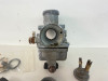 1971-1973 Kawasaki F6 Enduro 125 OEM Mikuni Carburetor Broken Boot 16001-212