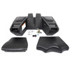 Kimpex Flexi Rear Rack Trunk ATV Passenger Seat w Heated Grips Brake Light
