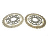 12 Kawasaki Ninja ZX-14R ZX14 Left Right Front Brake Rotor Disc 2012-2022
