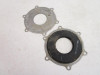 03 Yamaha XVS 1100 Custom V Star Front Disc Brake Cover Left Right 2003