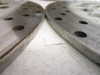 03 Yamaha XVS 1100 Custom V Star Left Right Front Brake Rotor Disc 2003