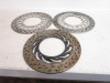 03 Yamaha XVS 1100 Custom V Star Left Right Front Brake Rotor Disc 2003