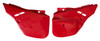UFO Side Cover Plastic Panels Cherry Fighting Red for Honda 1988 89 CR 250 CR250