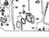 Keihin FCR 35 37 39 41 FCR-MX 37 39 41 Carb Float Valve Set Slide Plate Oring