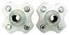 Two OEM Rear Axle Wheel Hub Honda 1986-96 Fourtrax 200 TRX200 D SX Type 2 4/110