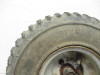 84 Yamaha Tri Zinger YT 60 used Front Wheel #4 Silver Leaks 3NJ-25180-00-35
