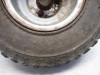 84 Yamaha Tri Zinger YT 60 used Front Wheel #4 Silver Leaks 3NJ-25180-00-35