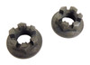 2 RearAxle Hub Castle Crown Nut 14mmX1.50 for Yamaha 1987-04 Warrior 350 YFM350X