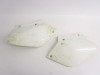 03 Honda XR 250 R  OEM Rear Side Covers Number Plates 83610-KCZ-000ZA