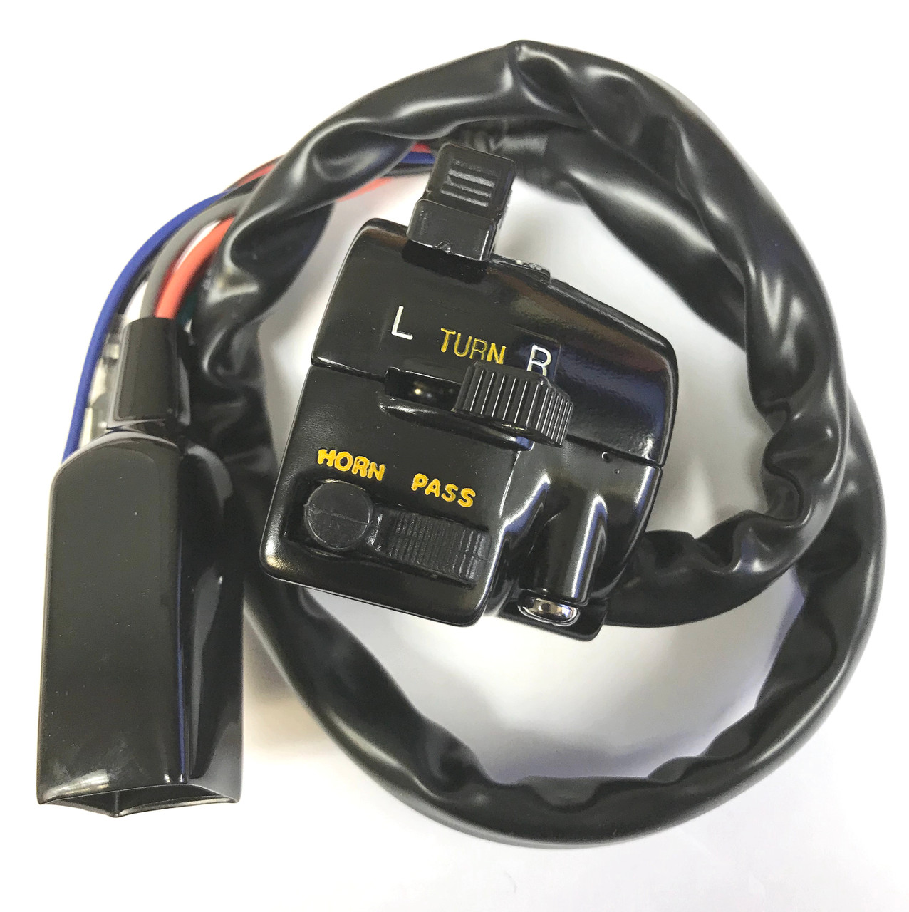Left Hand Control Bar Turn Signal Light Horn Switch 1973-75