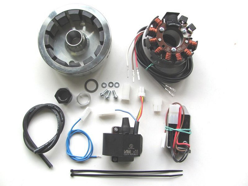 Powerdynamo MZ-B VAPE Ignition Stator System for Rotax Scorpa Easy Rotor  67oz DC - cyclesrus.net